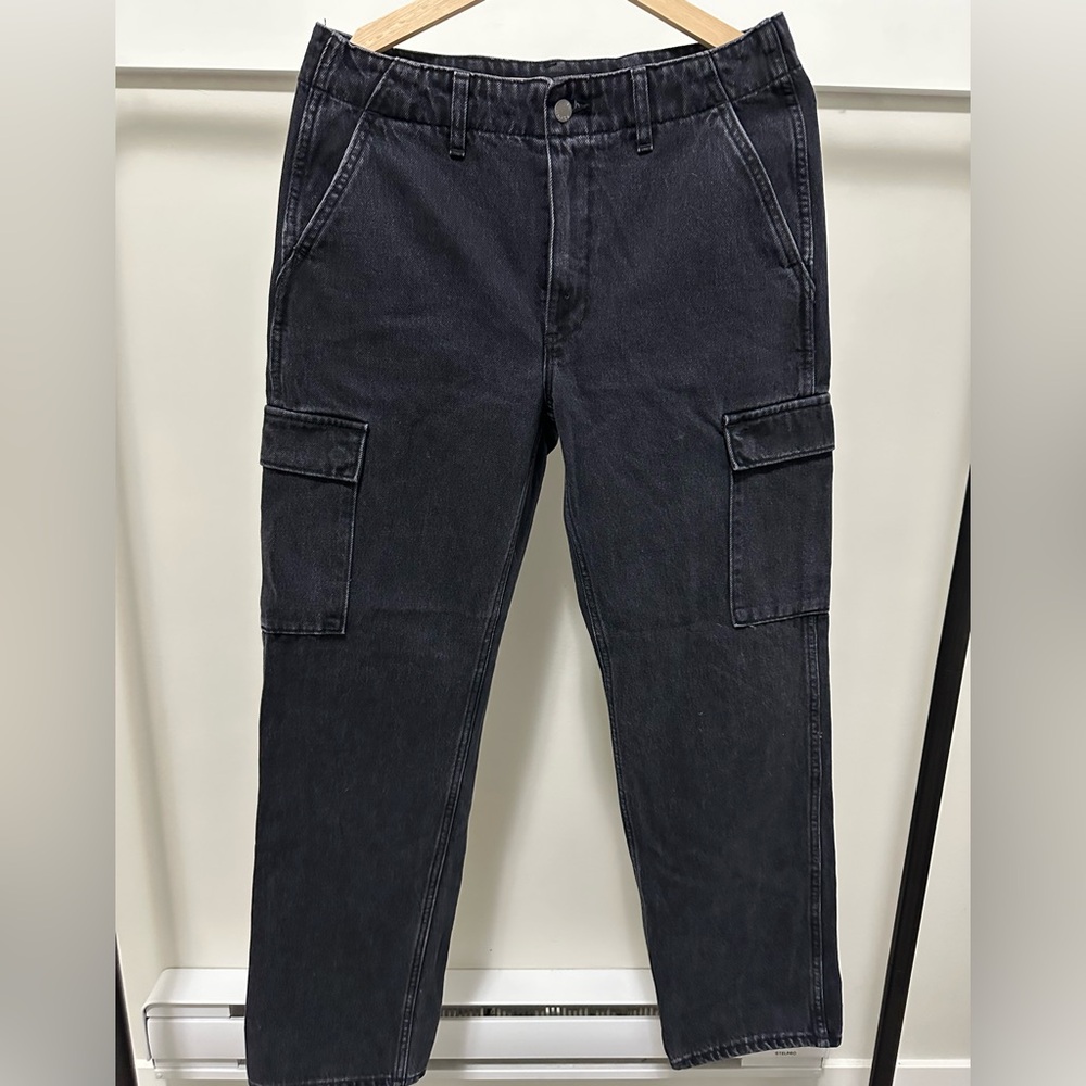 Denim Forum 90’s Edie Lo-rise Cargo jeans
